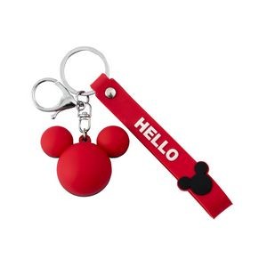 Charming PVC Mouse Keychain With Key Ring Attachment 15