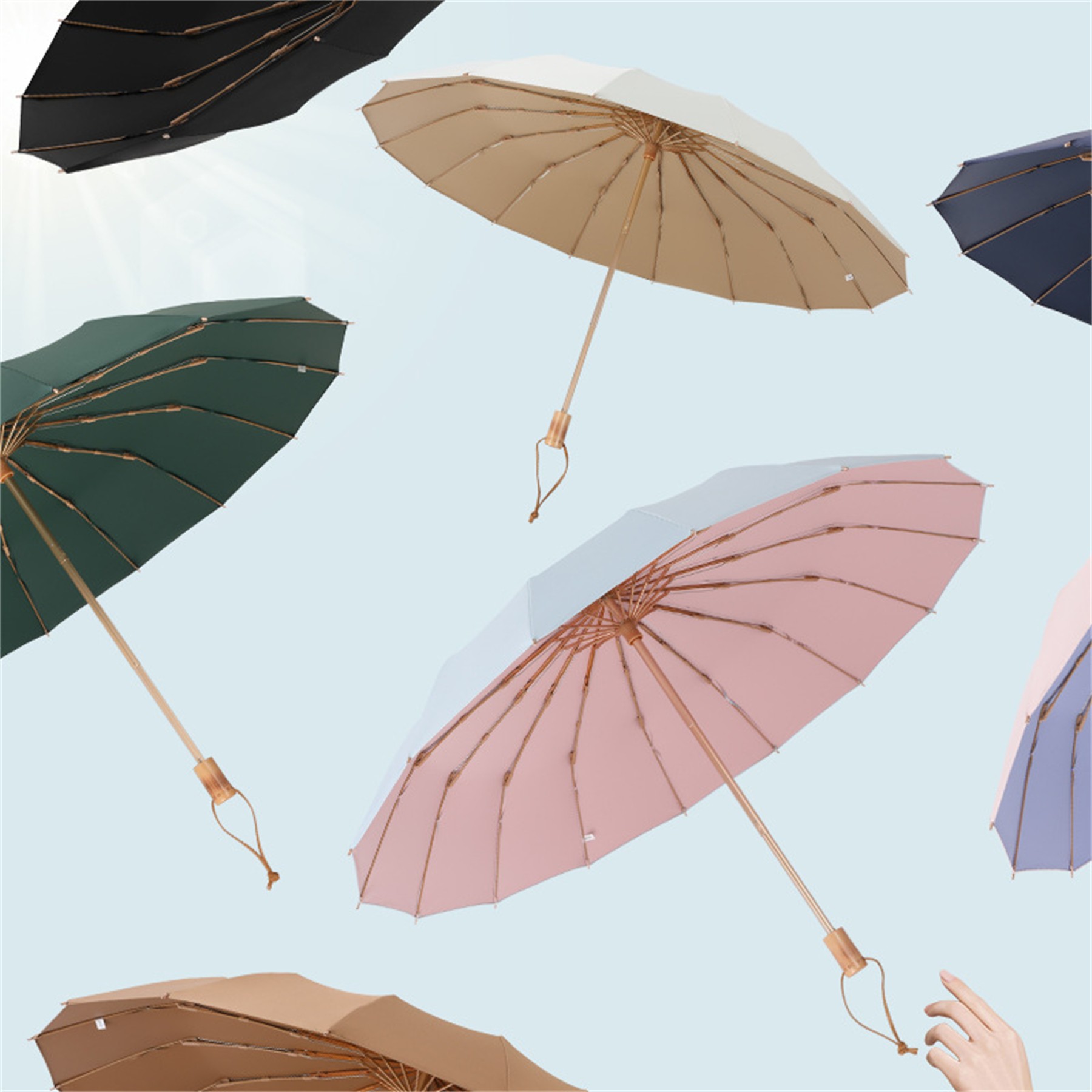 Sun Protection Folding Umbrella 3