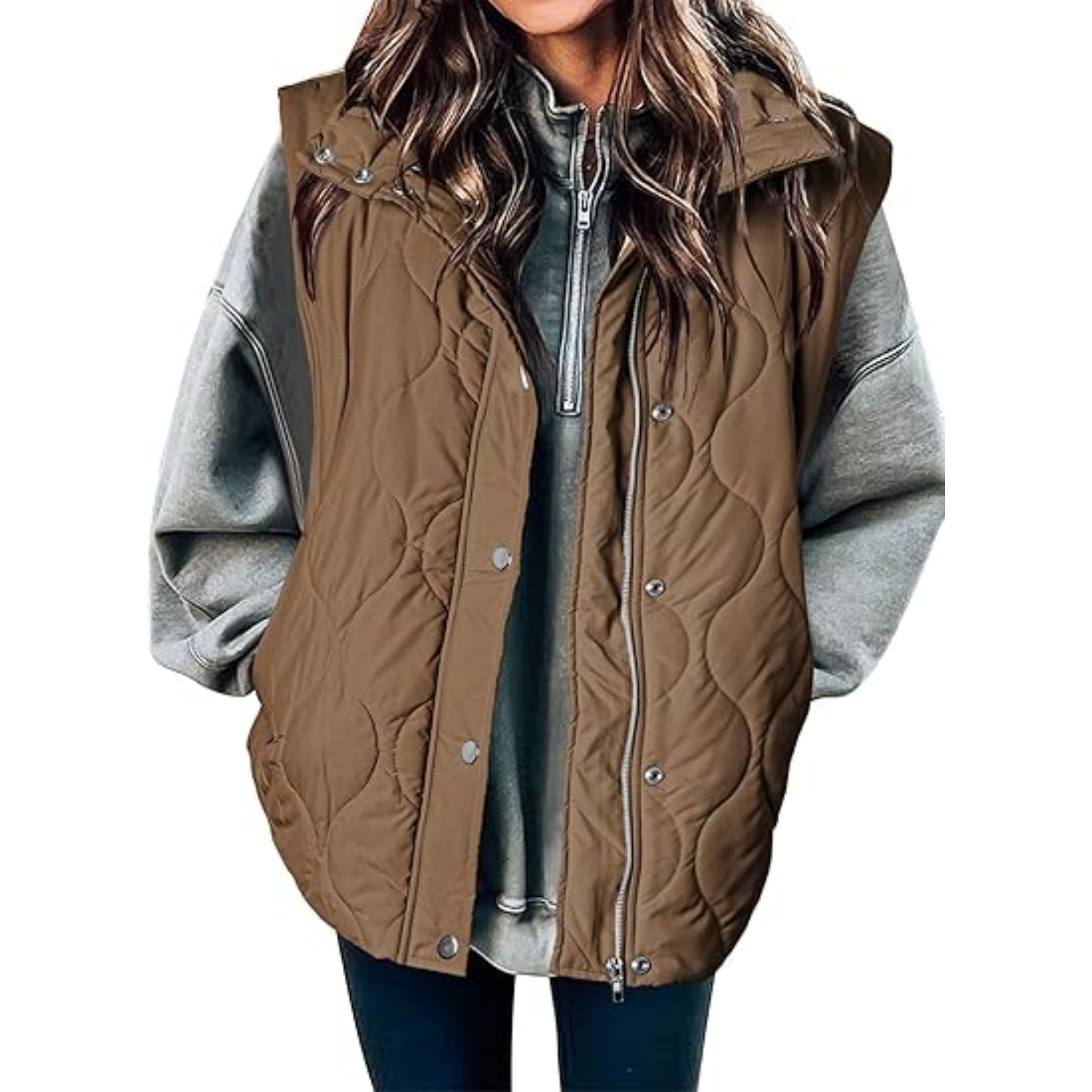 Women Lightweight Quilted Vest 4