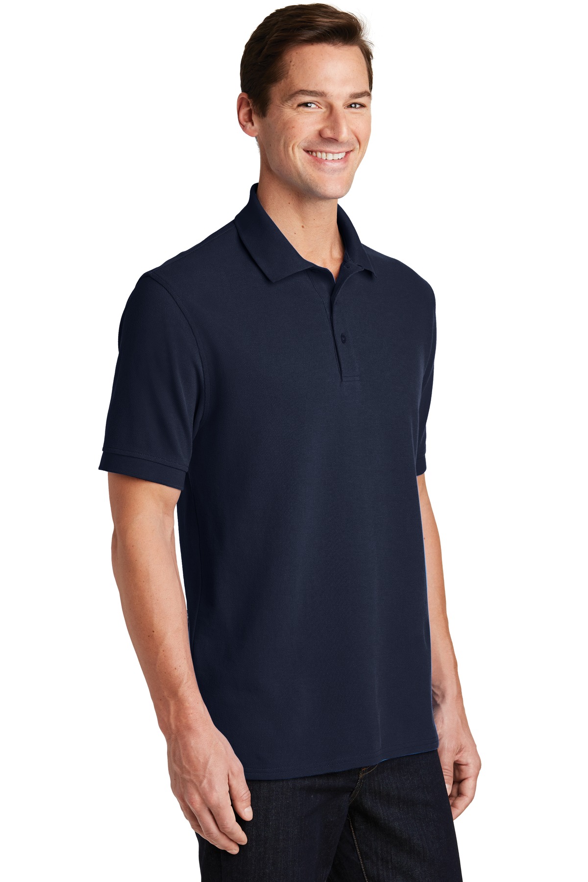 Port & Co Combed Ring Spun Pique Polo. KP1500 21