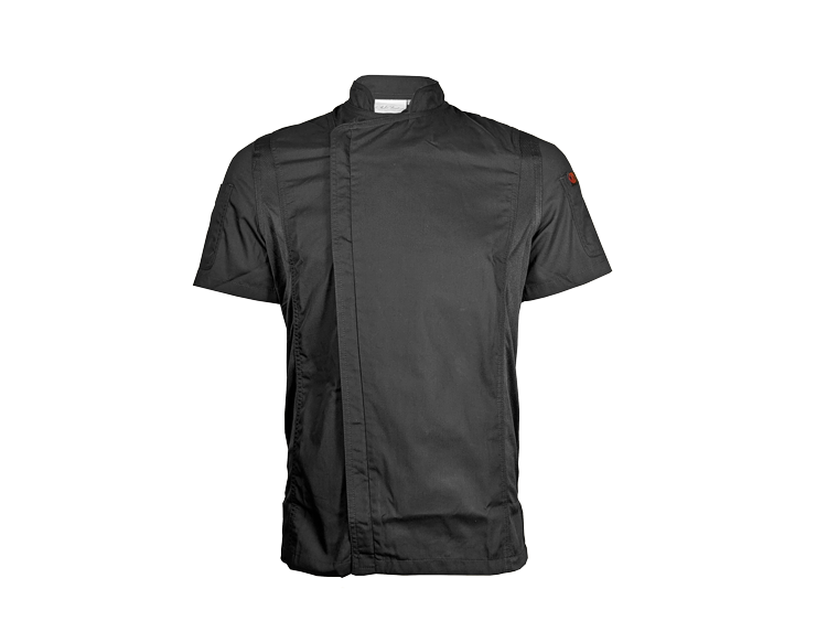 Men's Short Sleeve Modern Chef Coat (BLANK) 17