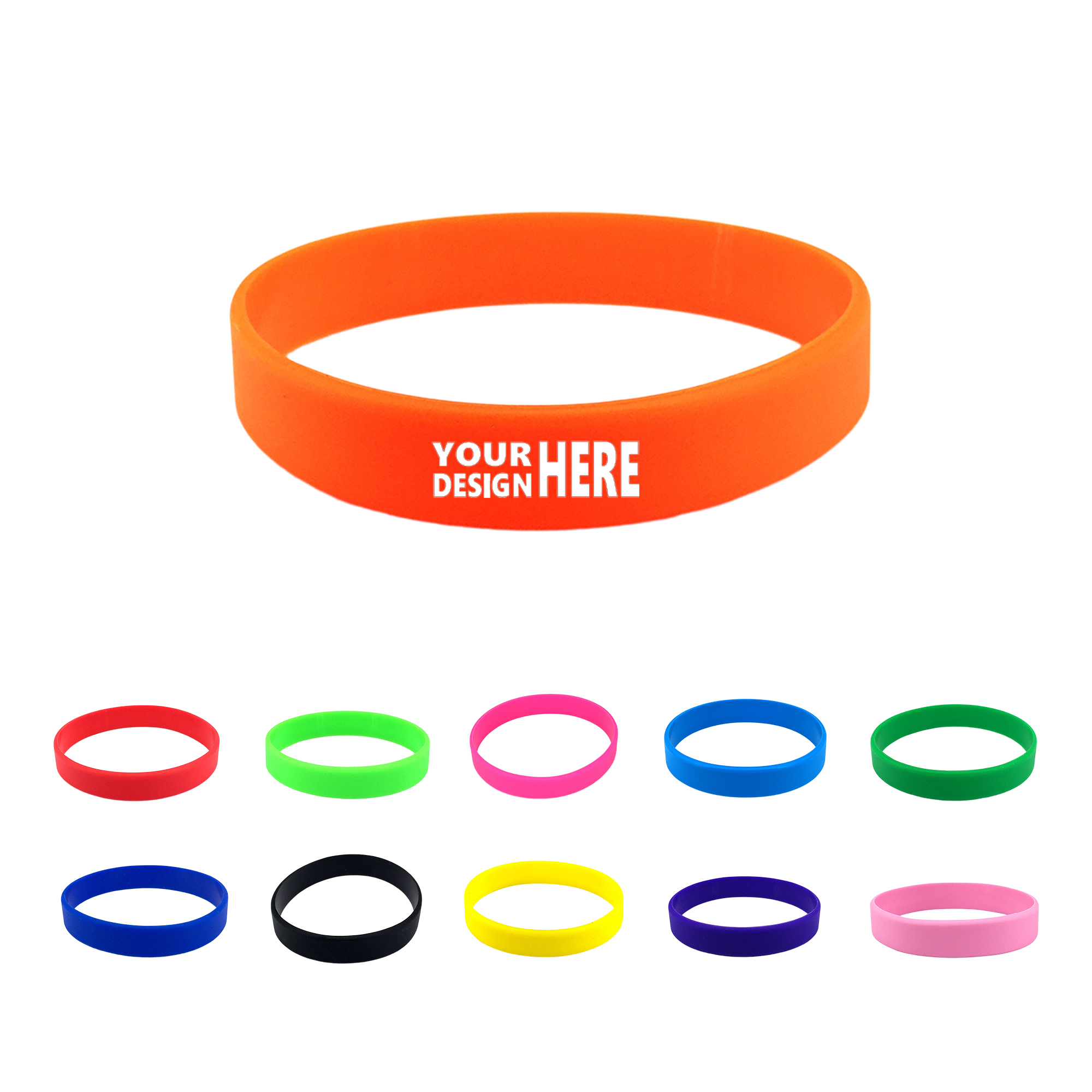 Personalized Silicone Sport Wristbands 2