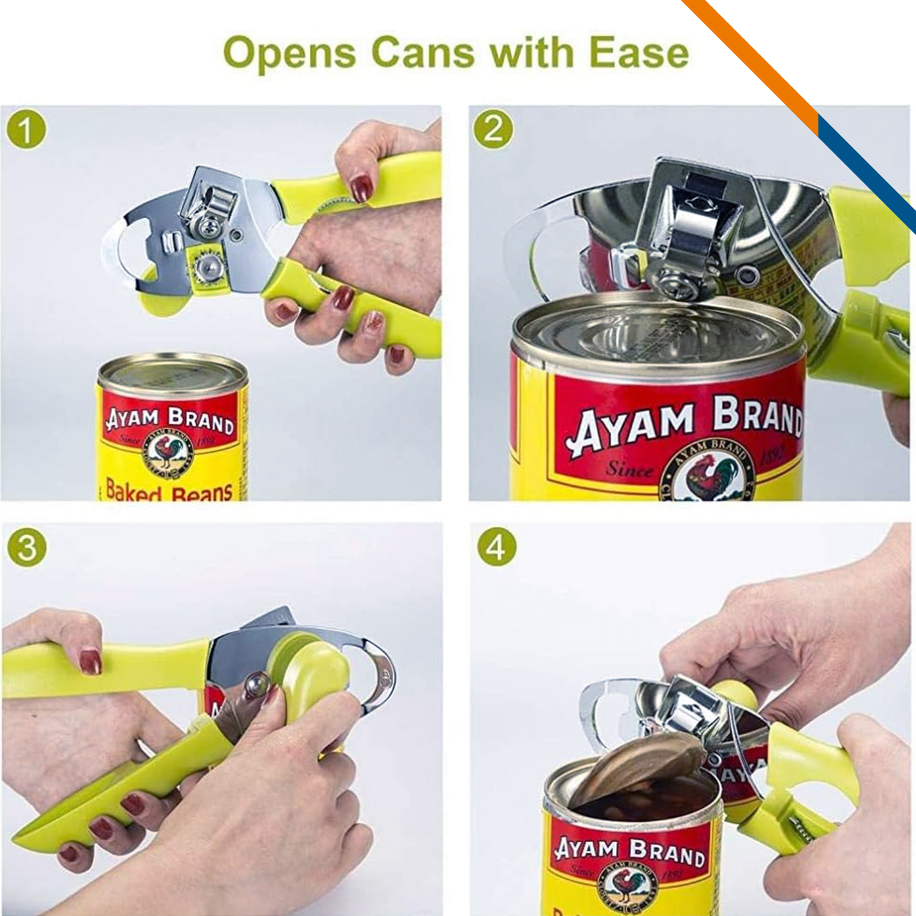 Vicson 2in1 Can Opener 5