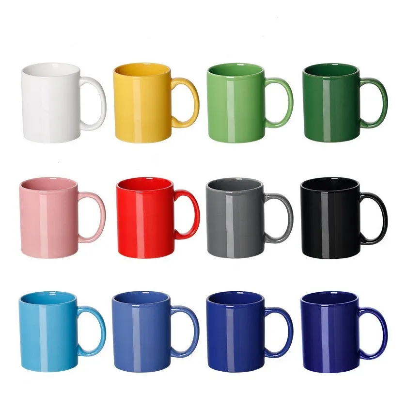 11 oz. Traditional Ceramic Coffee Mugs 3