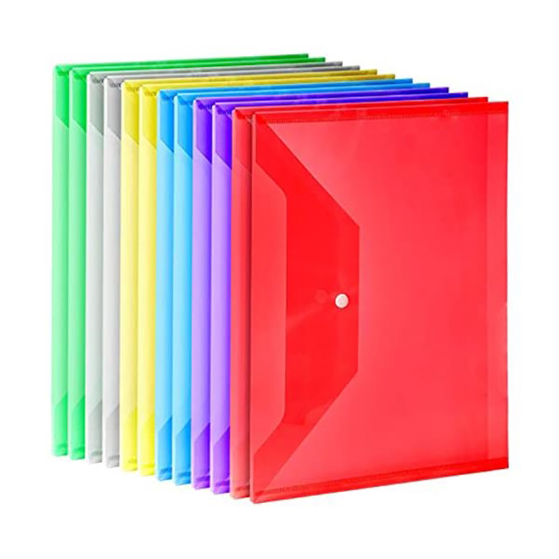 Transparent PP Buckle File Bag 1