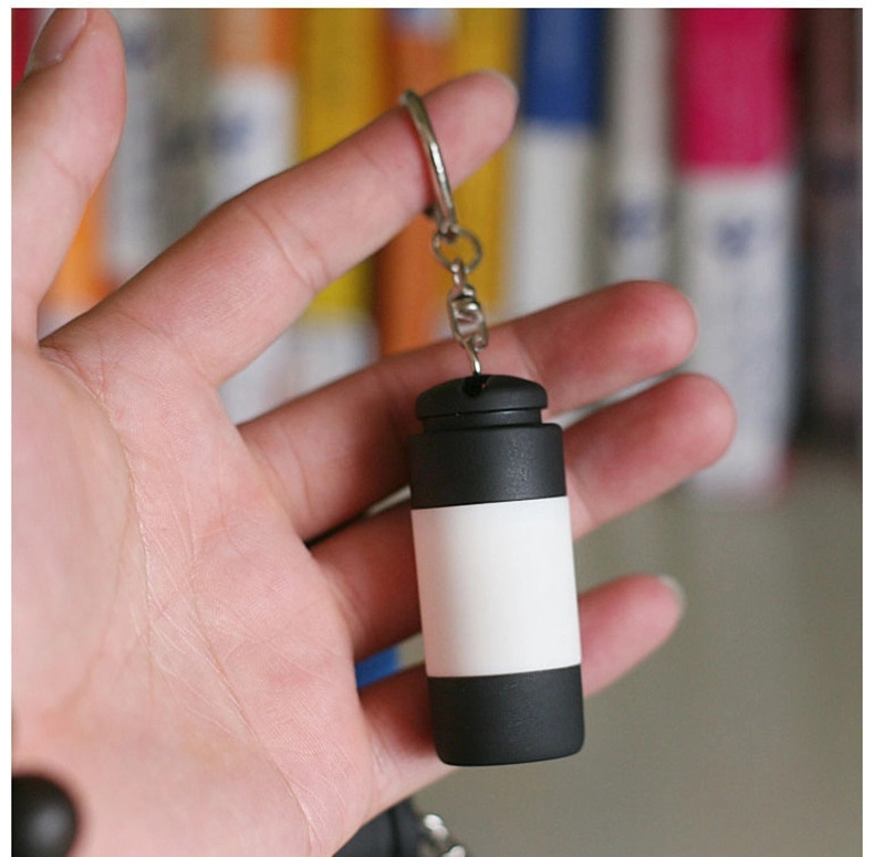 Mini Keychain Pocket Torch USB Rechargeable LED Flashlight 4