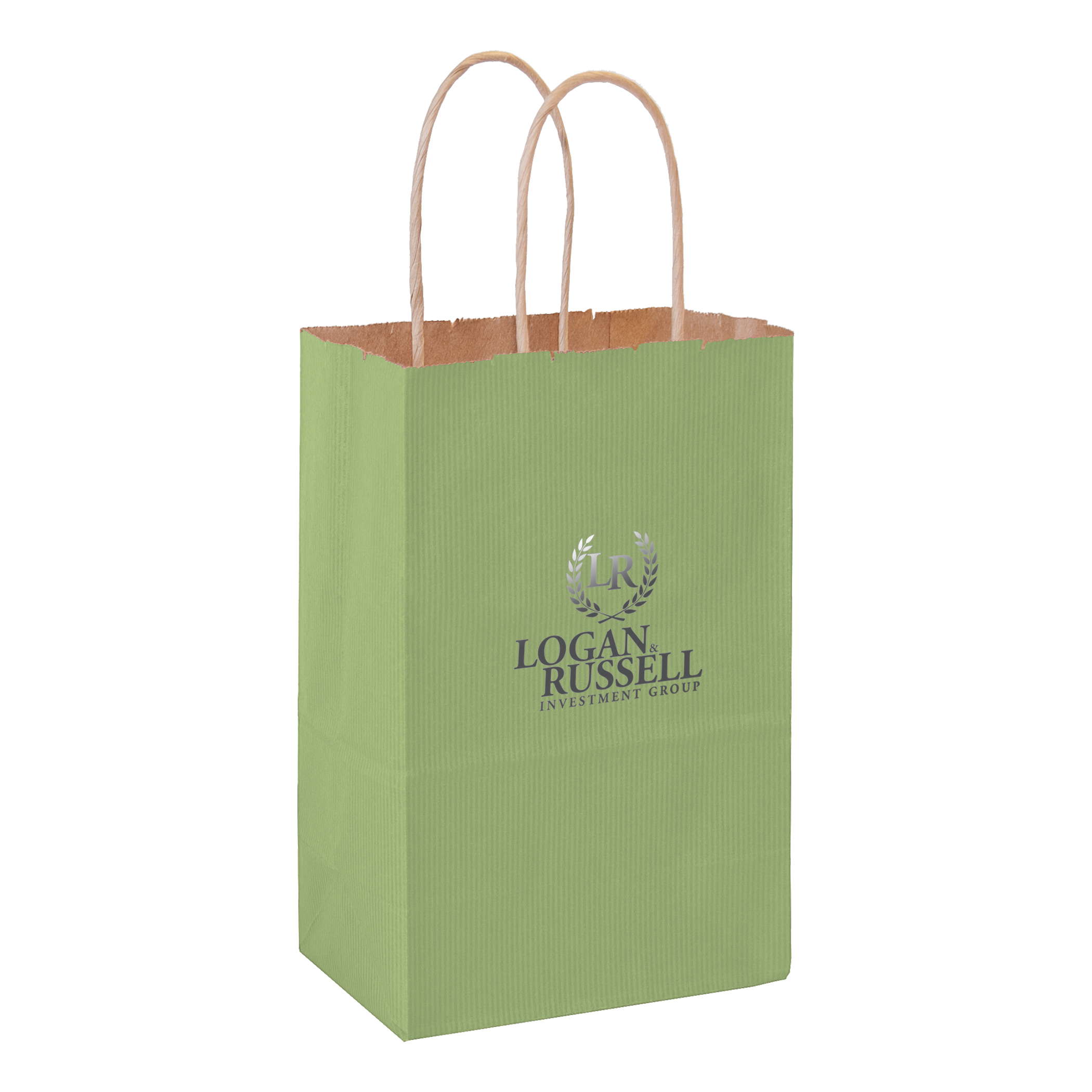 Matte Color Paper Shopper with Twisted Paper Handles 31