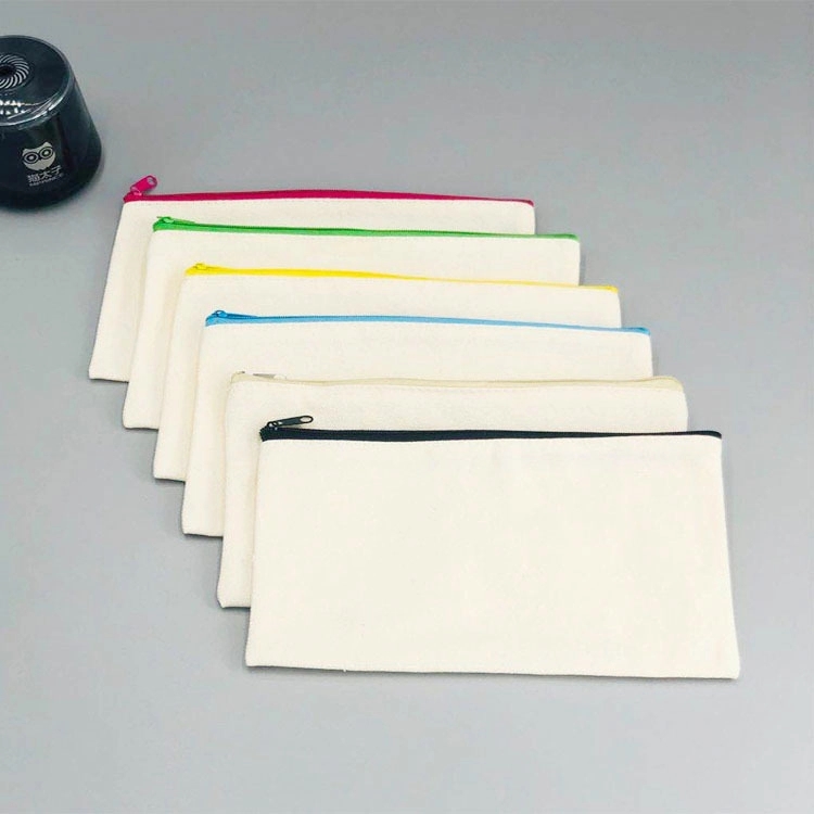 Canvas Zipper Pencil Case 2
