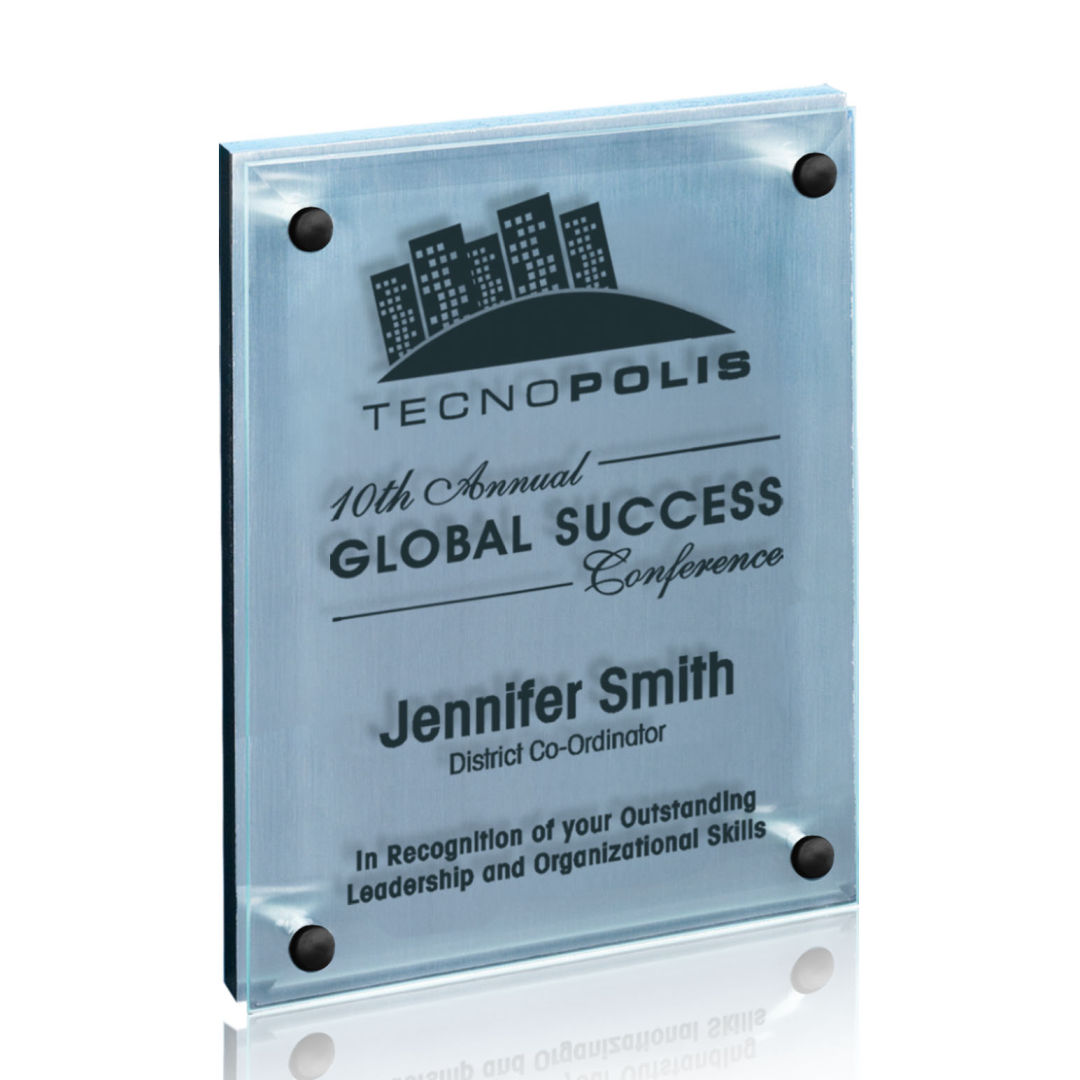Kingston Plaque - Metallic Silver 3