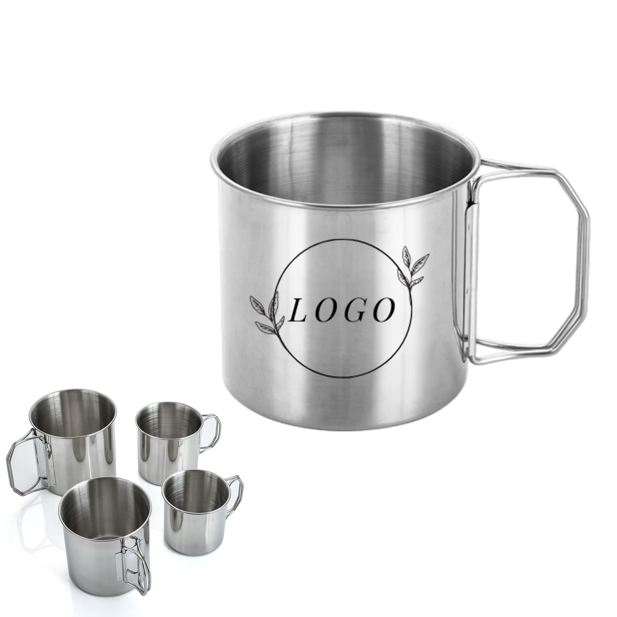 Custom Stainless Steel Camping Mug 2