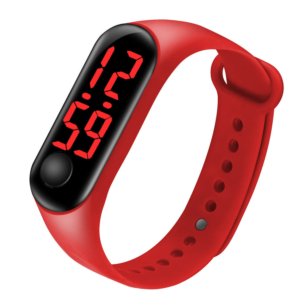 Kids LED silicone electronic watch 12