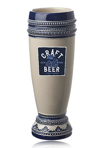 15 oz. Bremen Ceramic Pilsner Glass 5