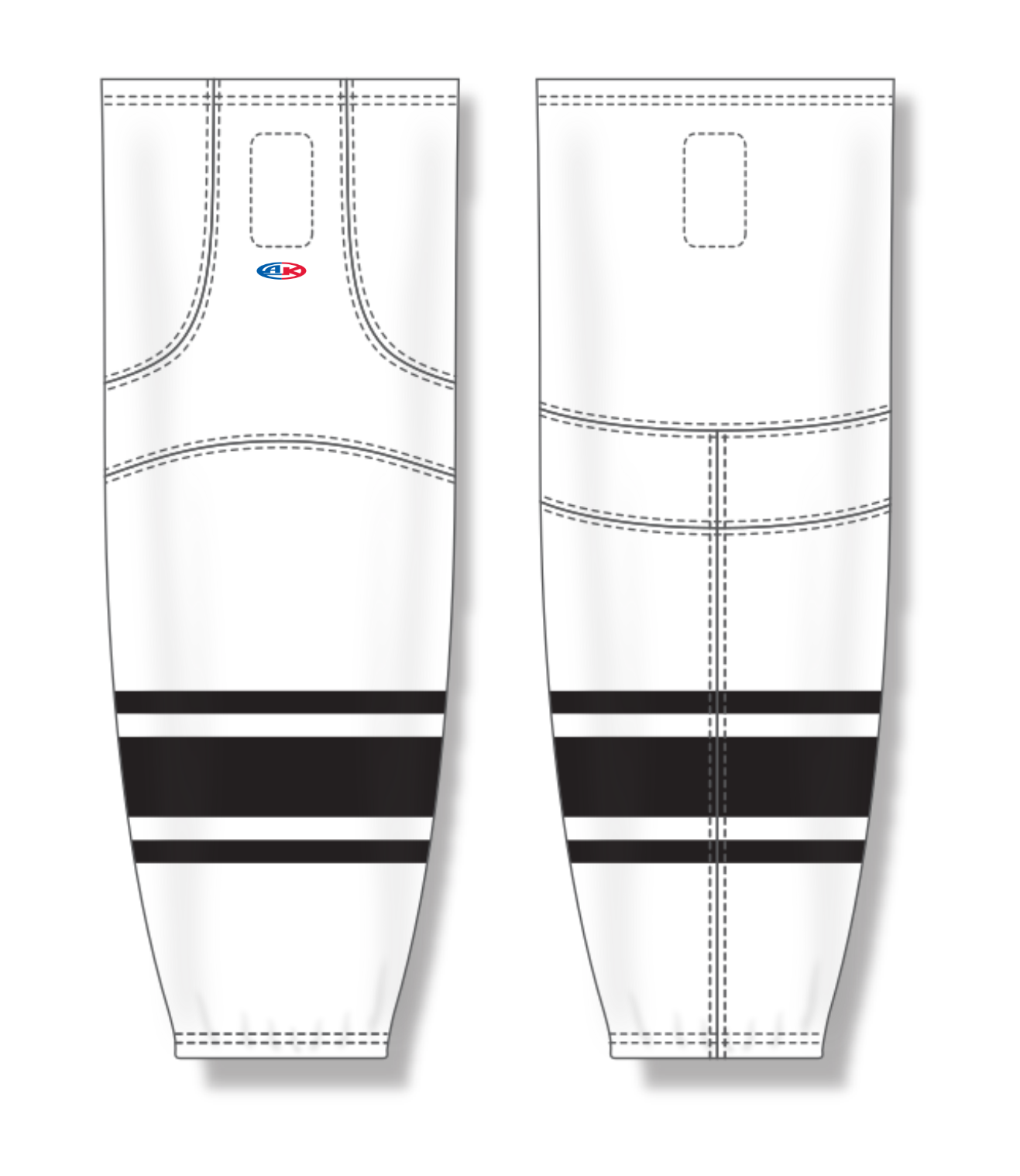 Cut & Sew Pro Hockey Socks HS2100-G23 9