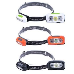 Portable LED Flashlight With Dual Arc Lighter 27
