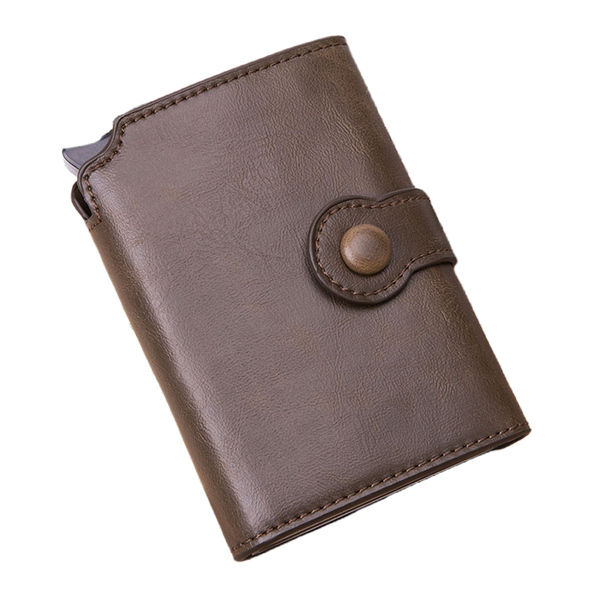 RFID Blocking Anti-Theft Credit Card Holder with Auto Eject 6