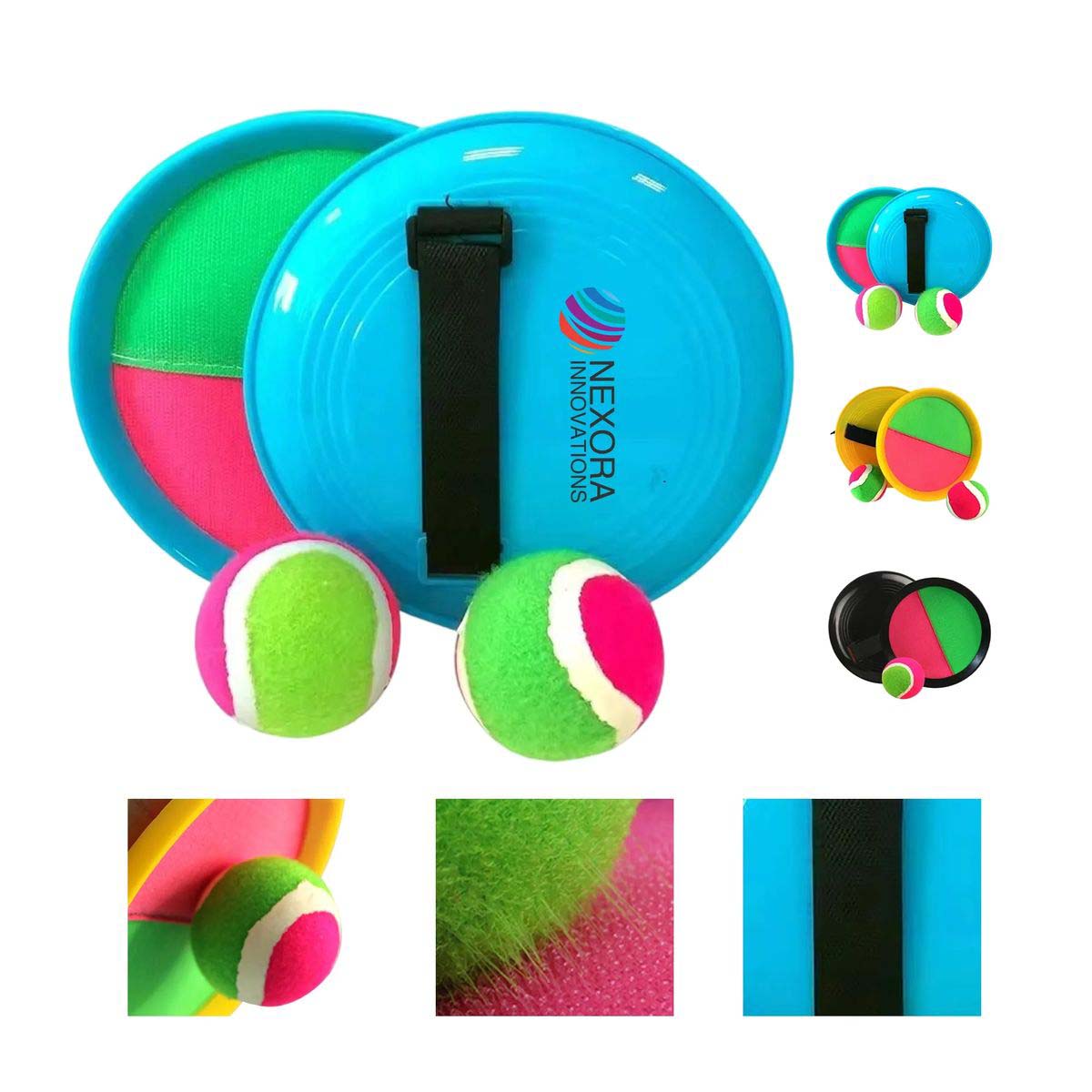 Sticky Paddle and Ball Set for Kids and Adults 6