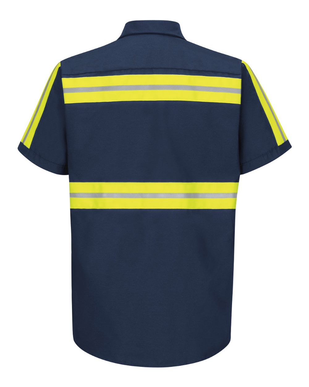 Men's Enhanced Visibility Industrial Work Shirt - SP24E 9