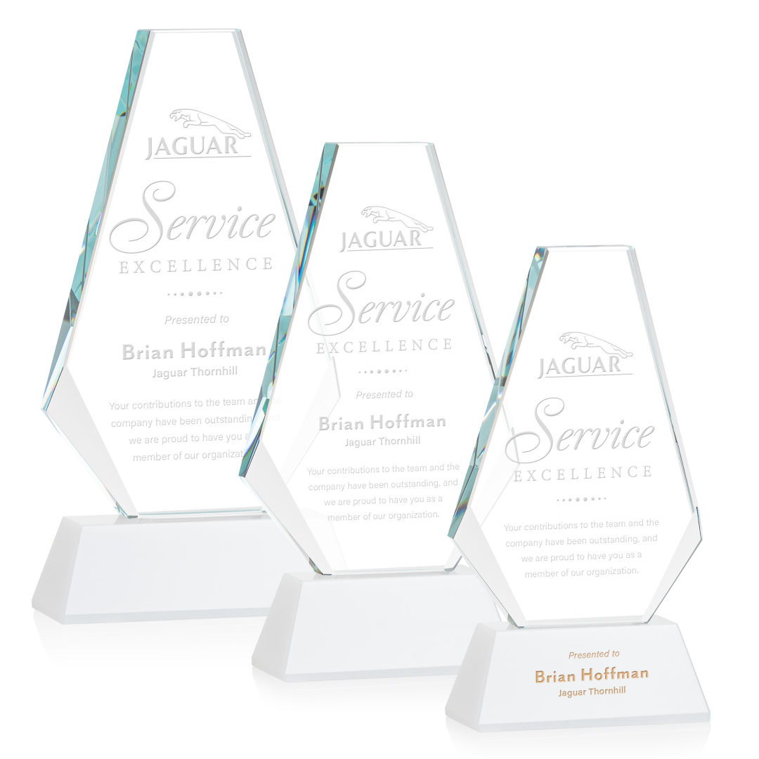 Kingsley Award on Newhaven Base - White