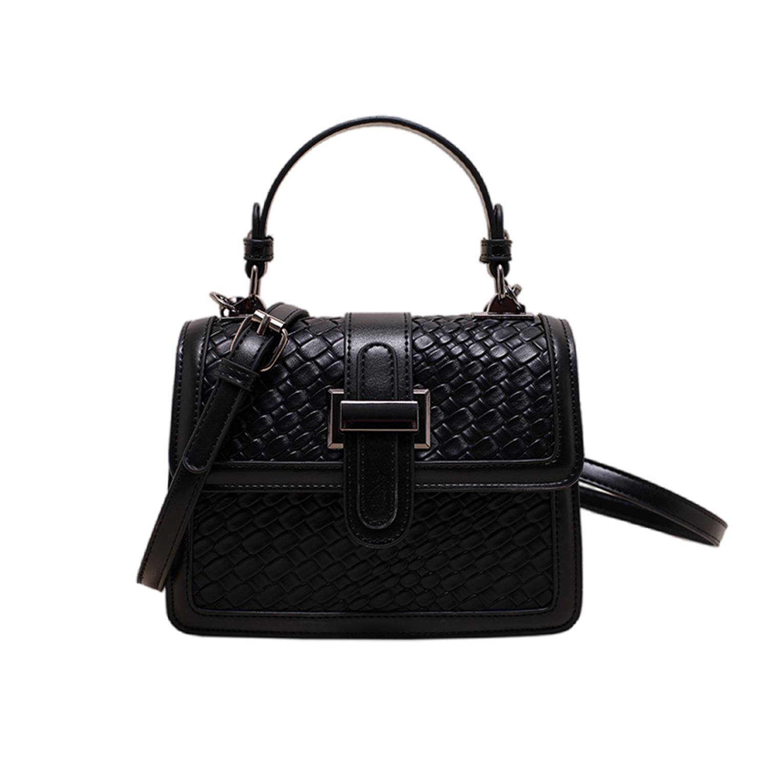 PU Leather Crossbody Bag Solid Color Elegant for Women 6