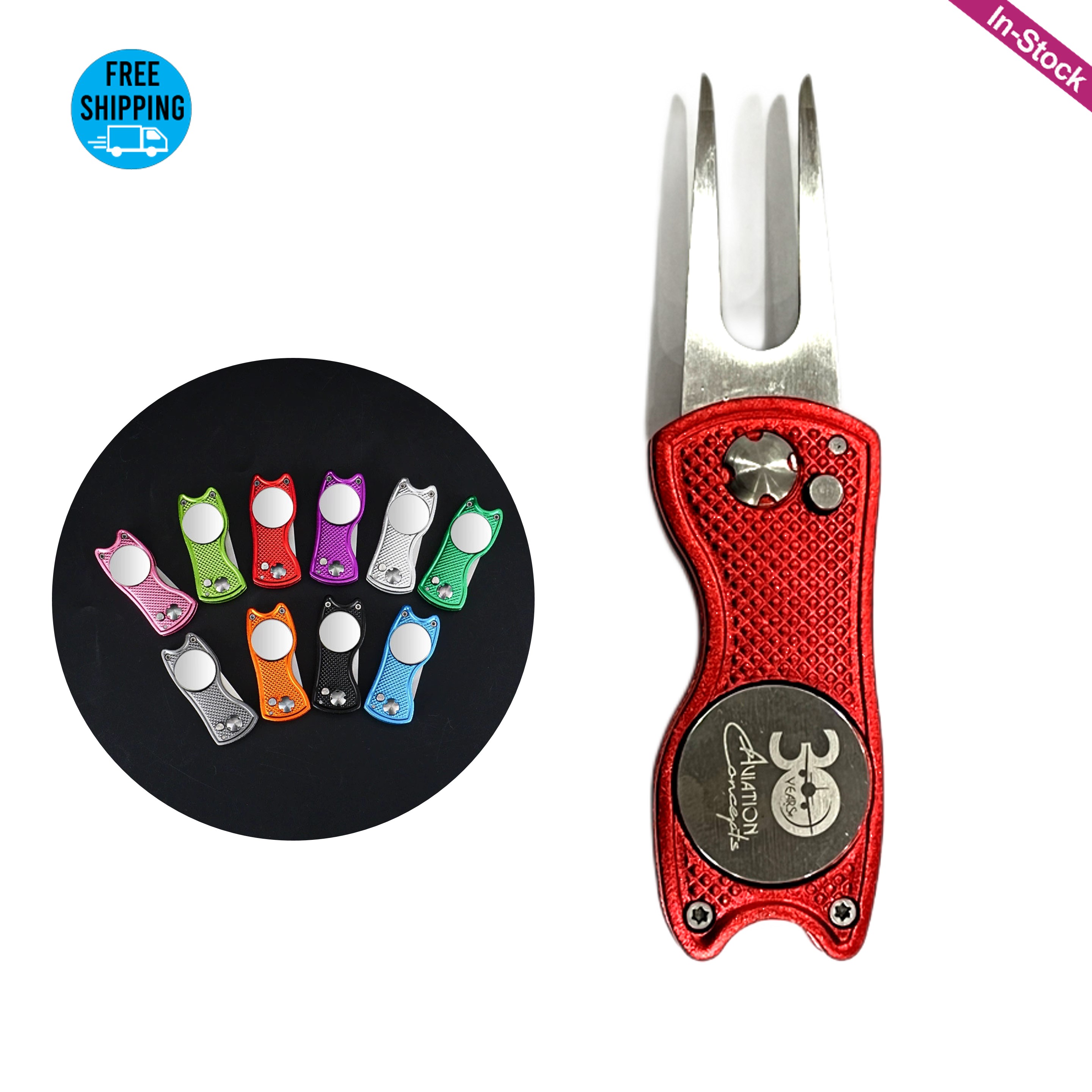 Foldable Golf Divot Repair Tool 9
