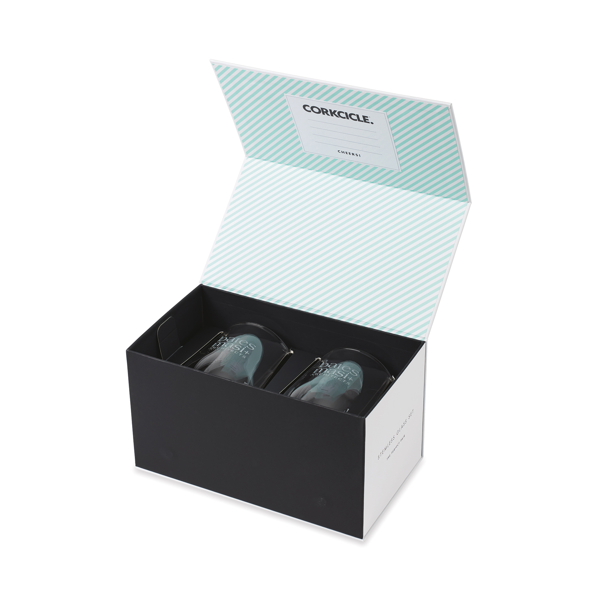 CORKCICLE® Stemless Glass Set (2) 8