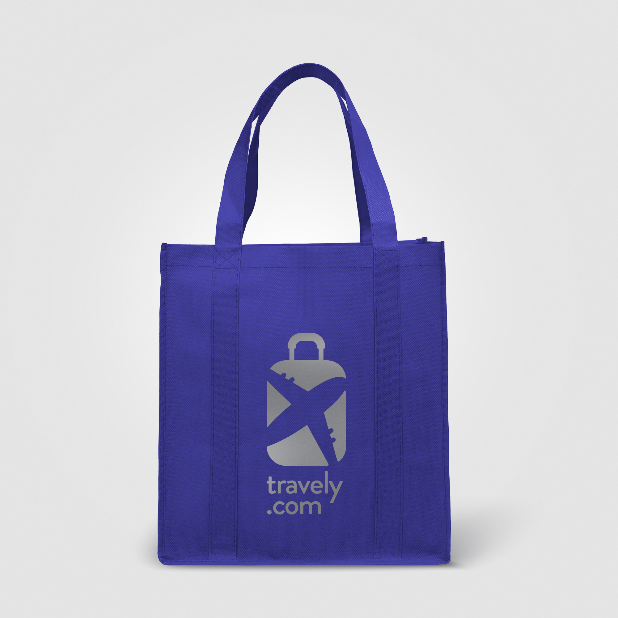 North Park - Non-Woven Shopping Tote Bag - Metallic imprint 13