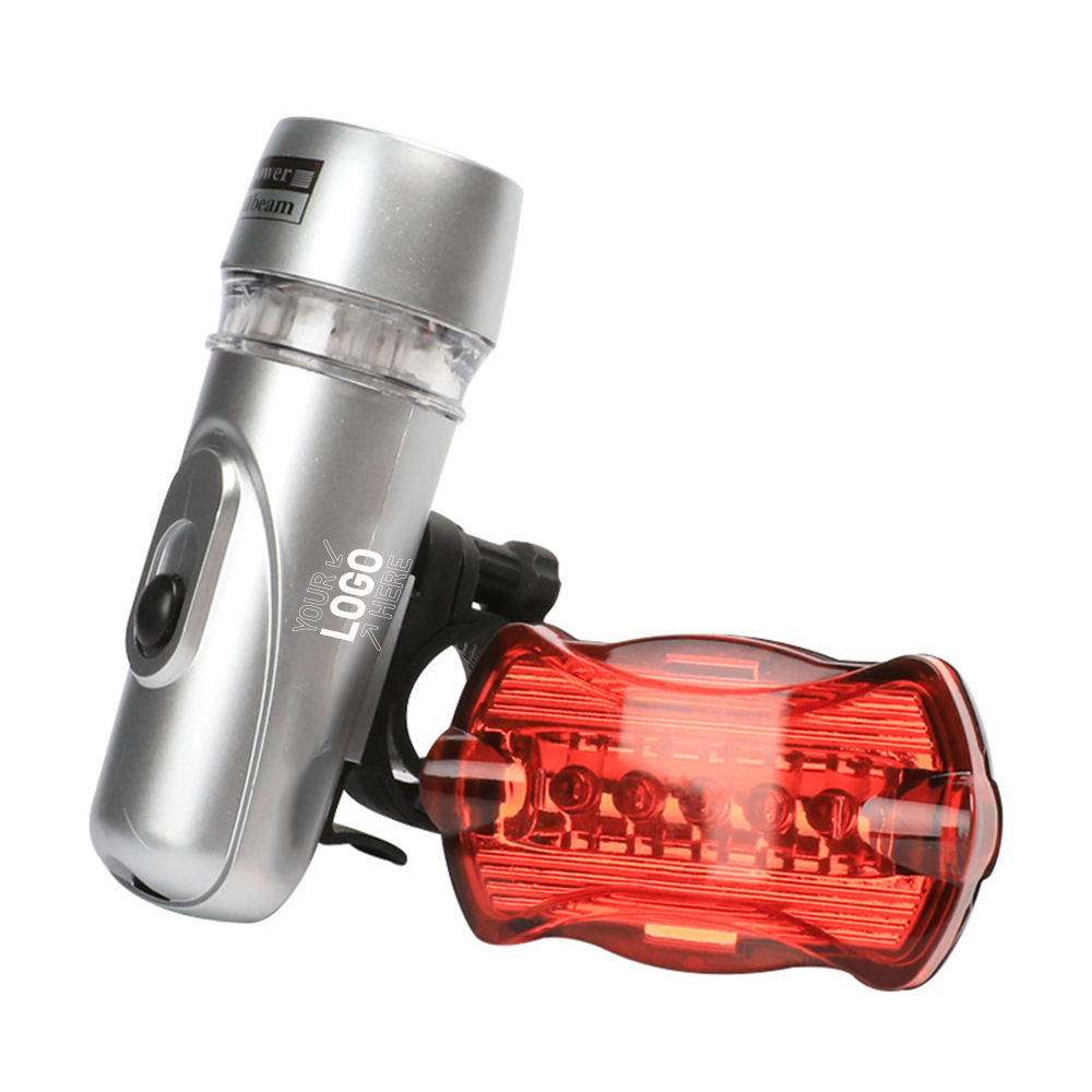 Bike Headlight and Taillight Set 4