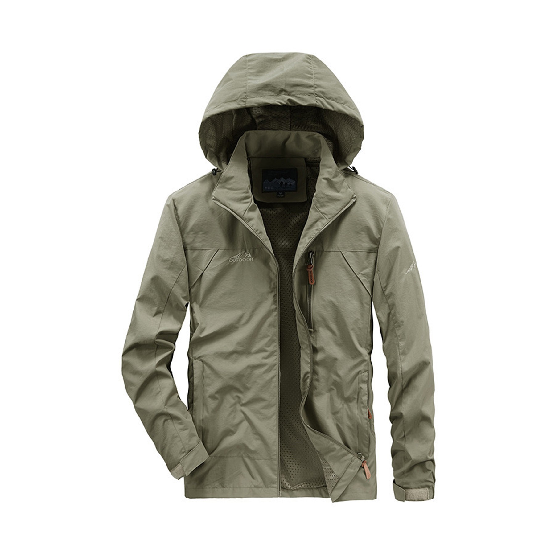 Mens Windproof Jacket Waterproof Lightweight Mountain Sport Jacket 4