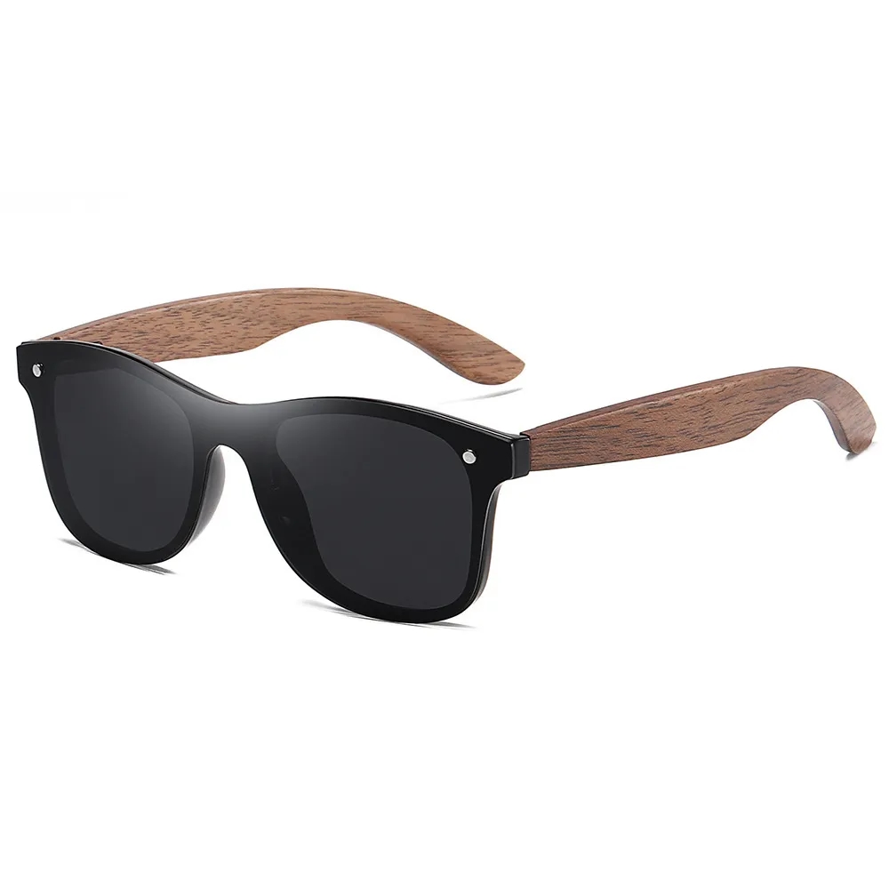 Wholesale Walnut Wood Polarized Sunglasses 6