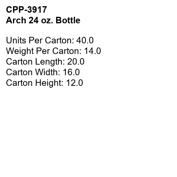 Arch 24 oz. Bottle 7