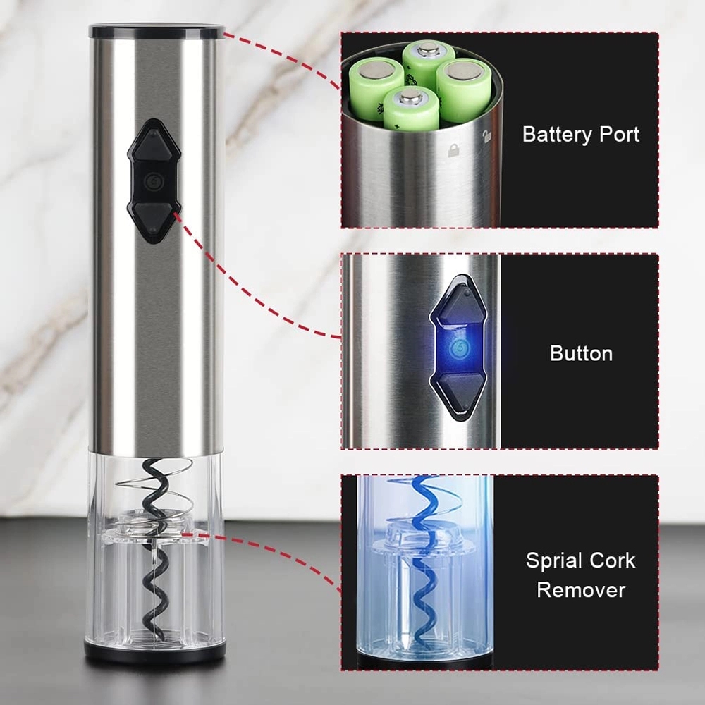 Electric Wine Opener Set 4