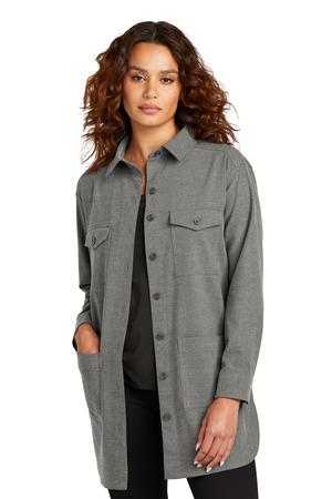 Mercer+Mettle Women's Long Sleeve Twill Overshirt MM2021 12