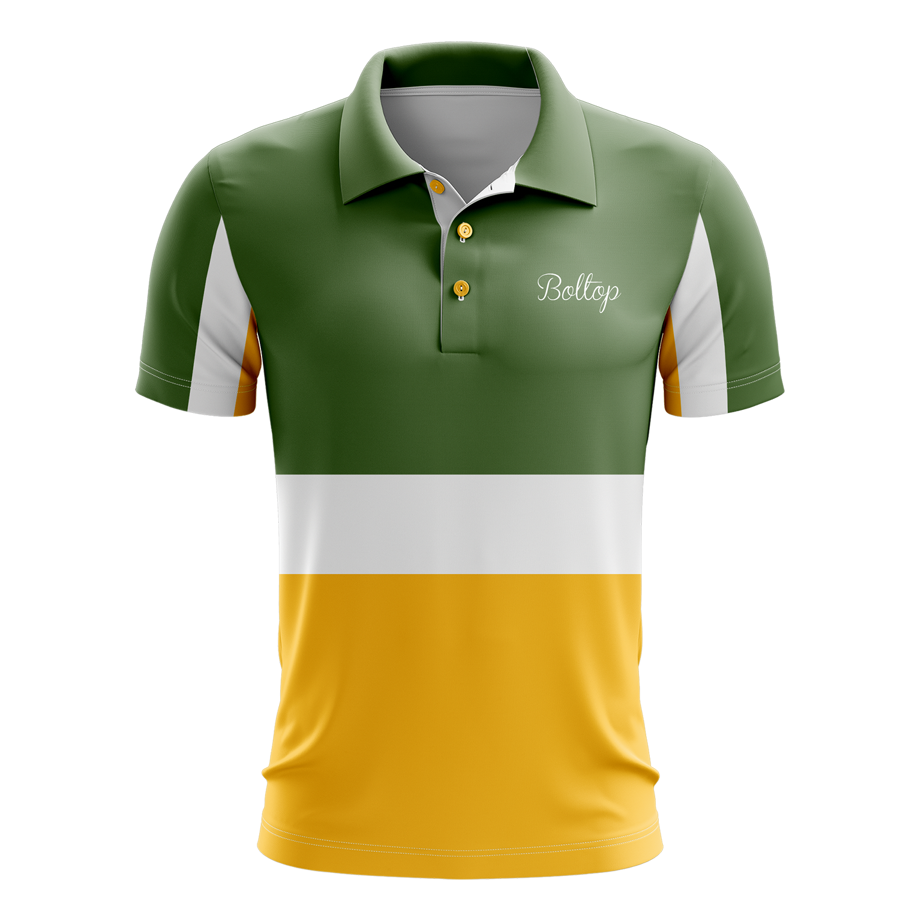 Sublimation Short Sleeve Polo - 125G Waffle Grid - Men, 2