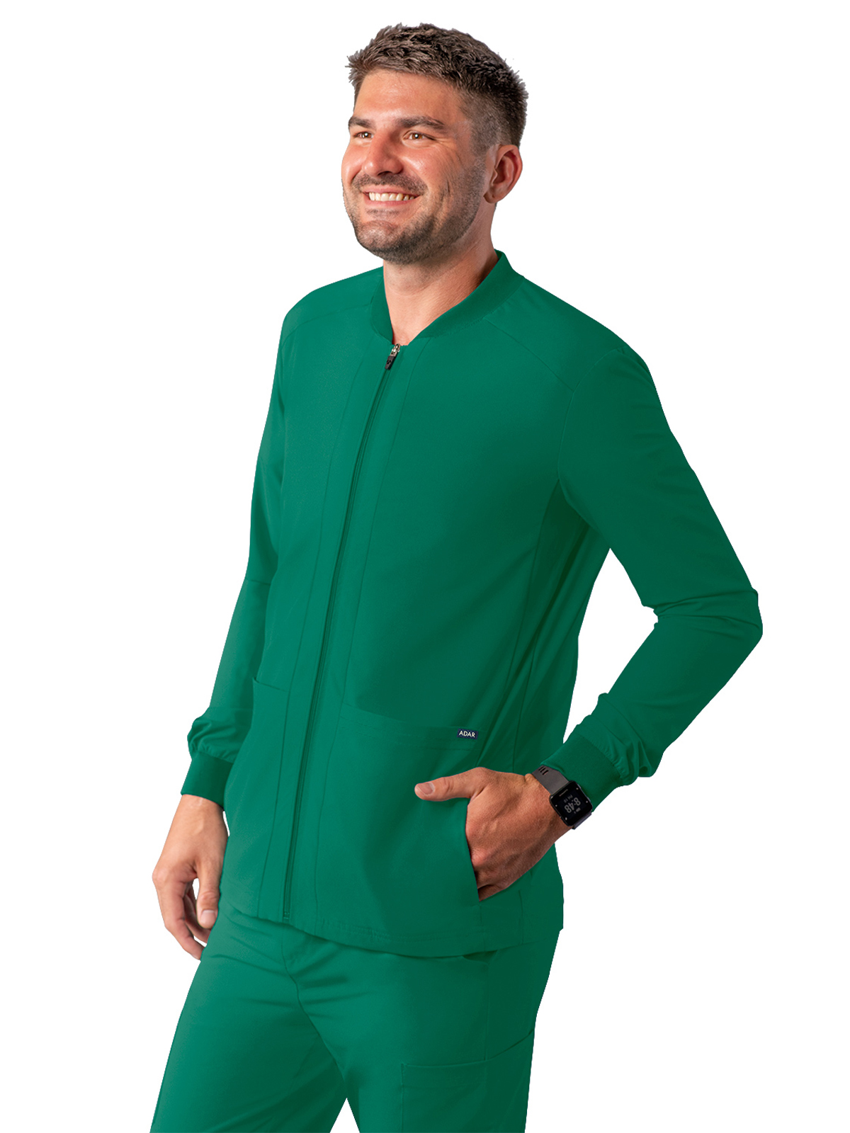 Adar - Addition - Men's Double Layer Bomber Jacket 23
