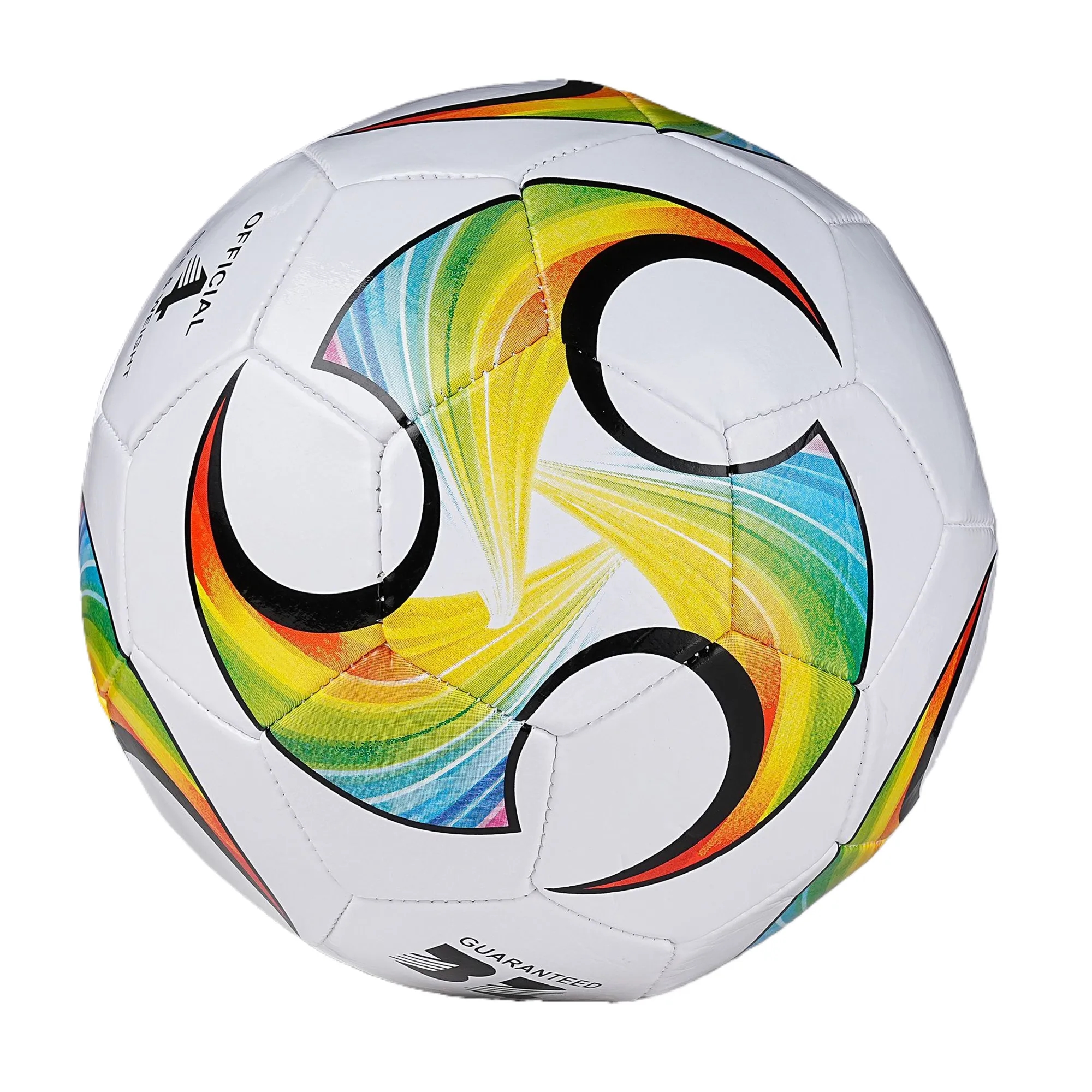 MOQ50 Multiple Sizes PVC Soccer Ball for Match Trainingl 3