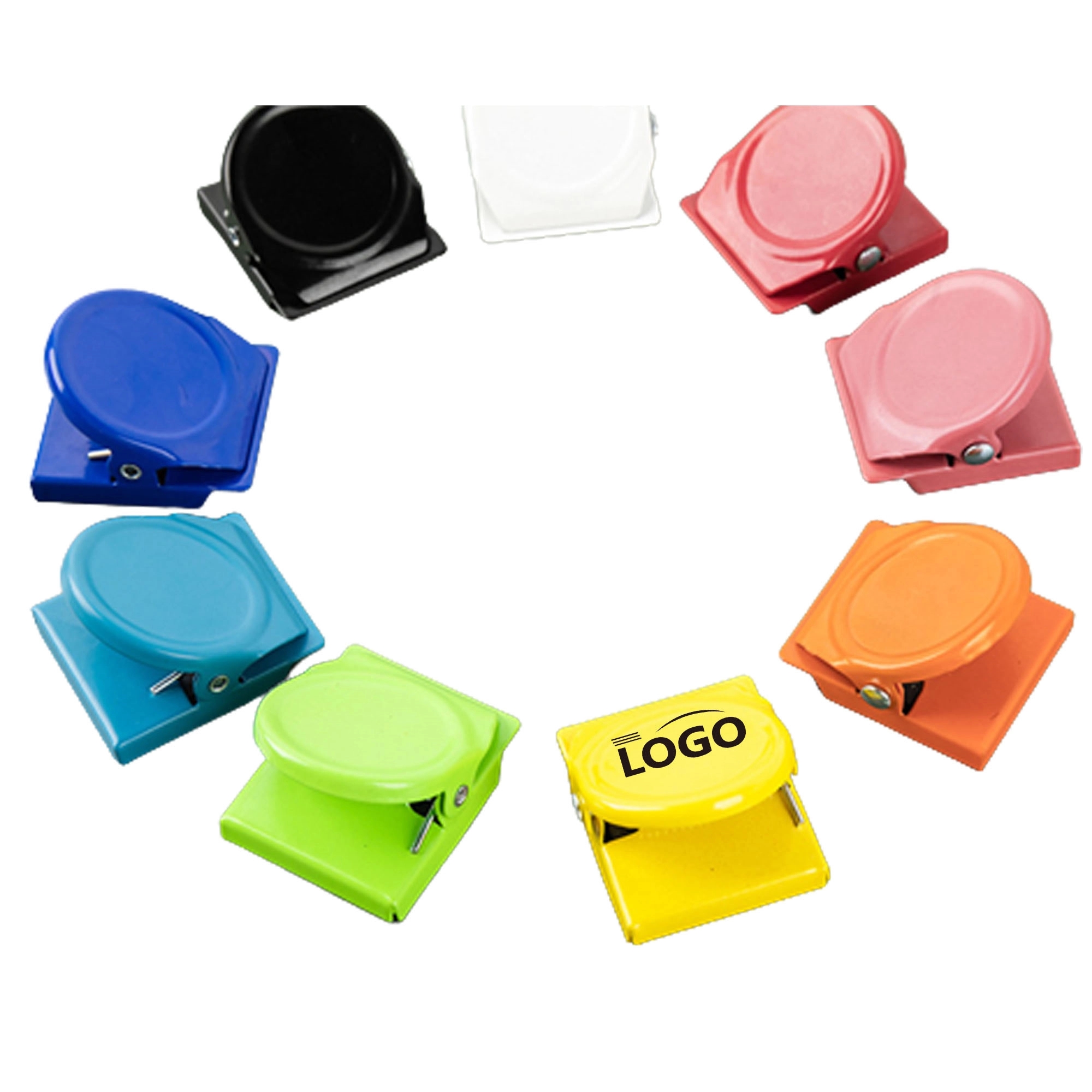 Magnetic Metal Note Clip 4