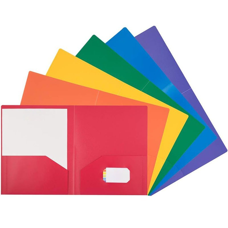 Plastic Folder With Pockets 1