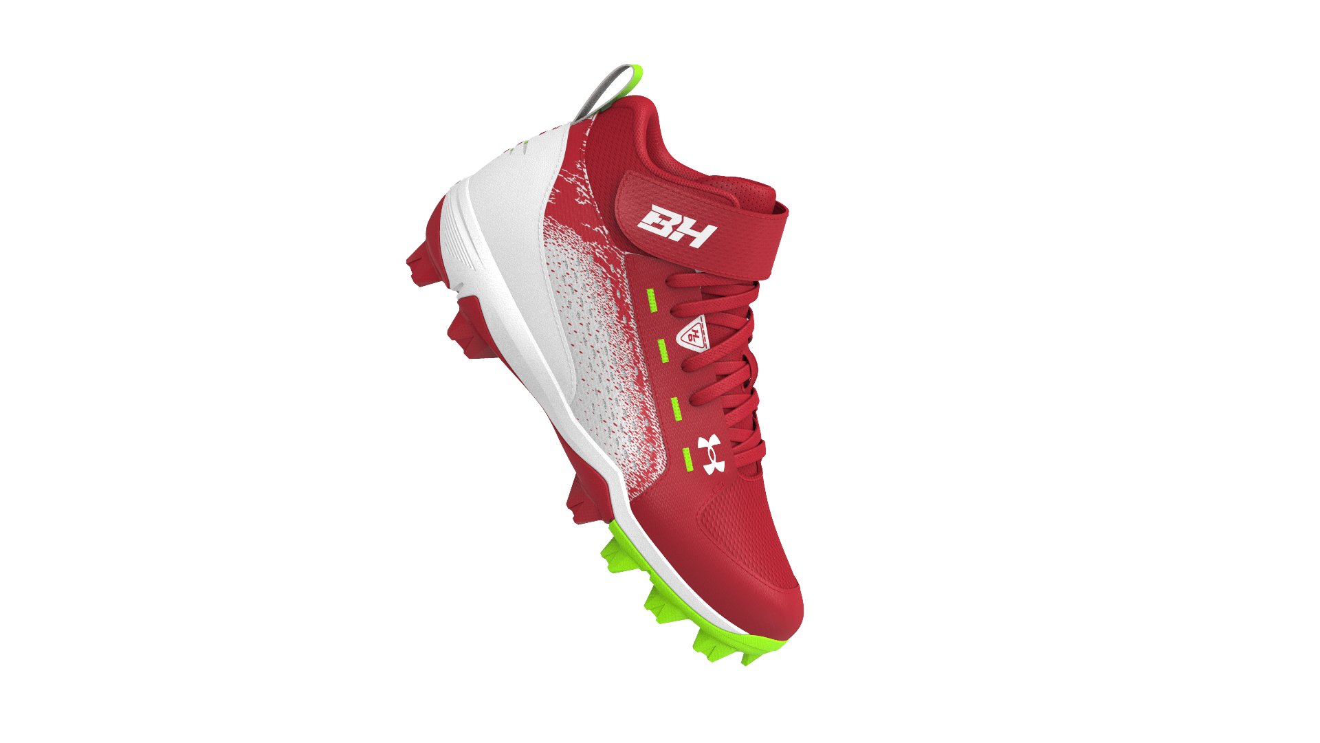 UA Harper 6 Mid RM Jr. Boys' Baseball Cleats 5