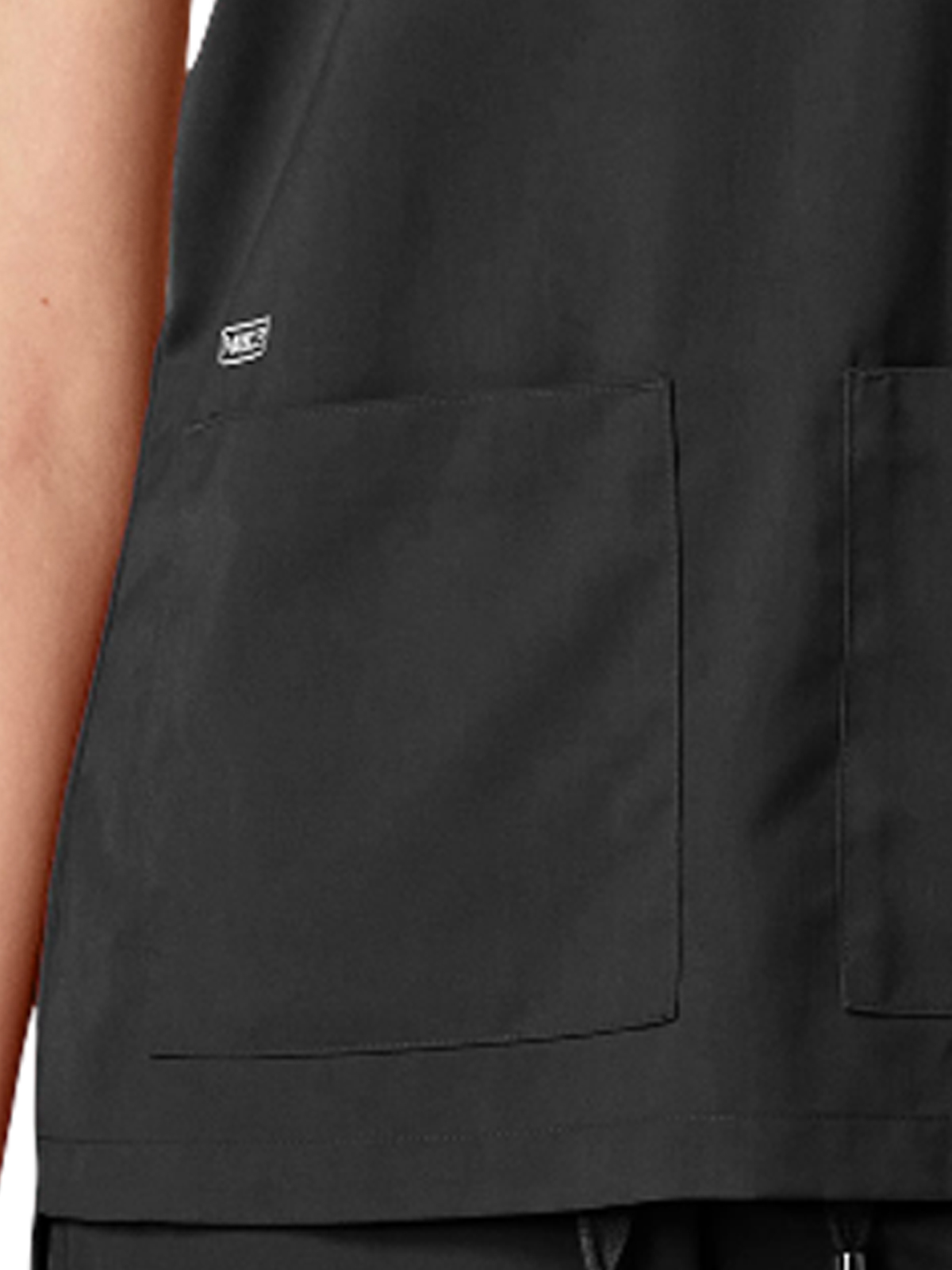 Parkley ABC - Women's Two-Pocket TESS Mandarin Mock Wrap Top 15