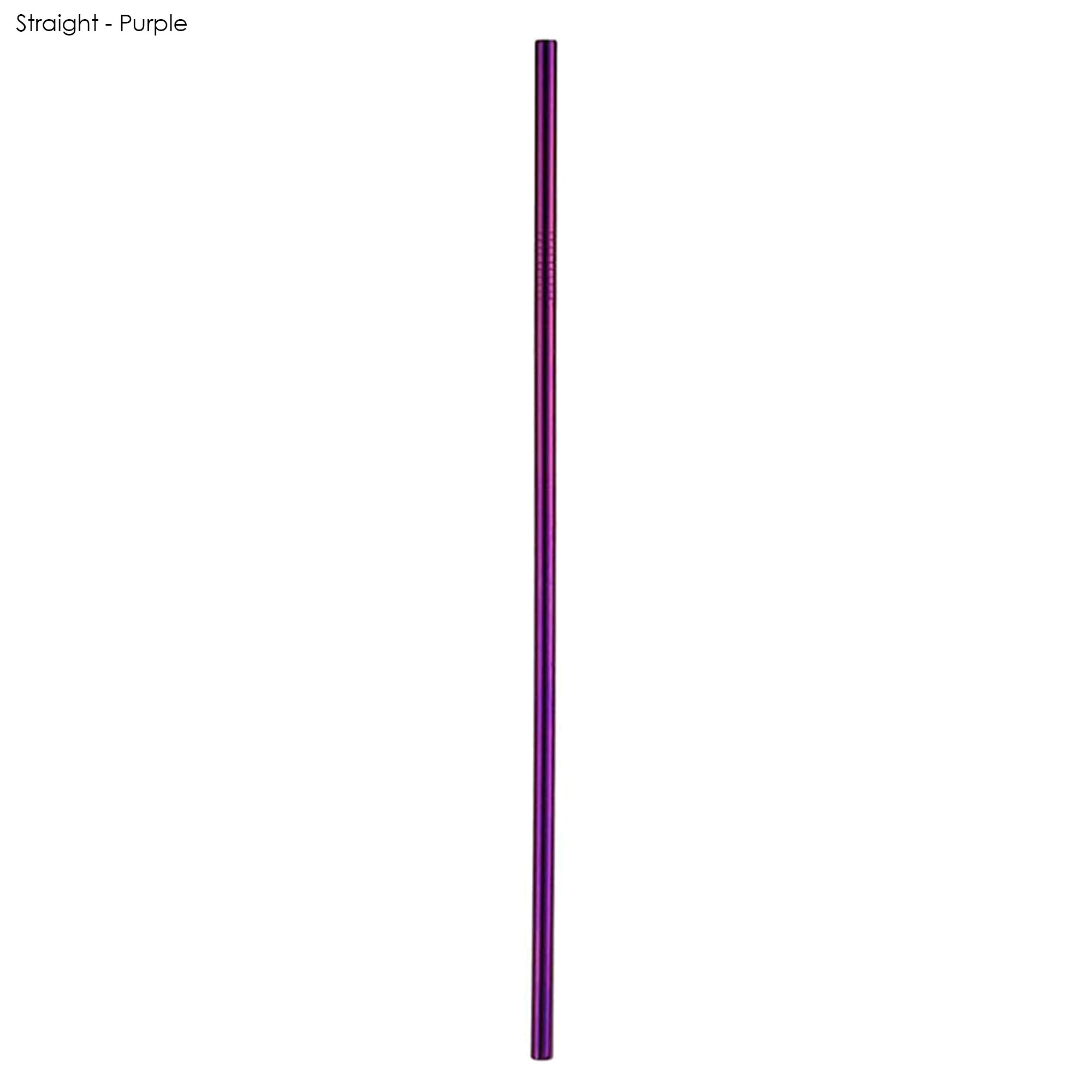 Stainless Steel Straw 6MM x 215MM - Colour 13