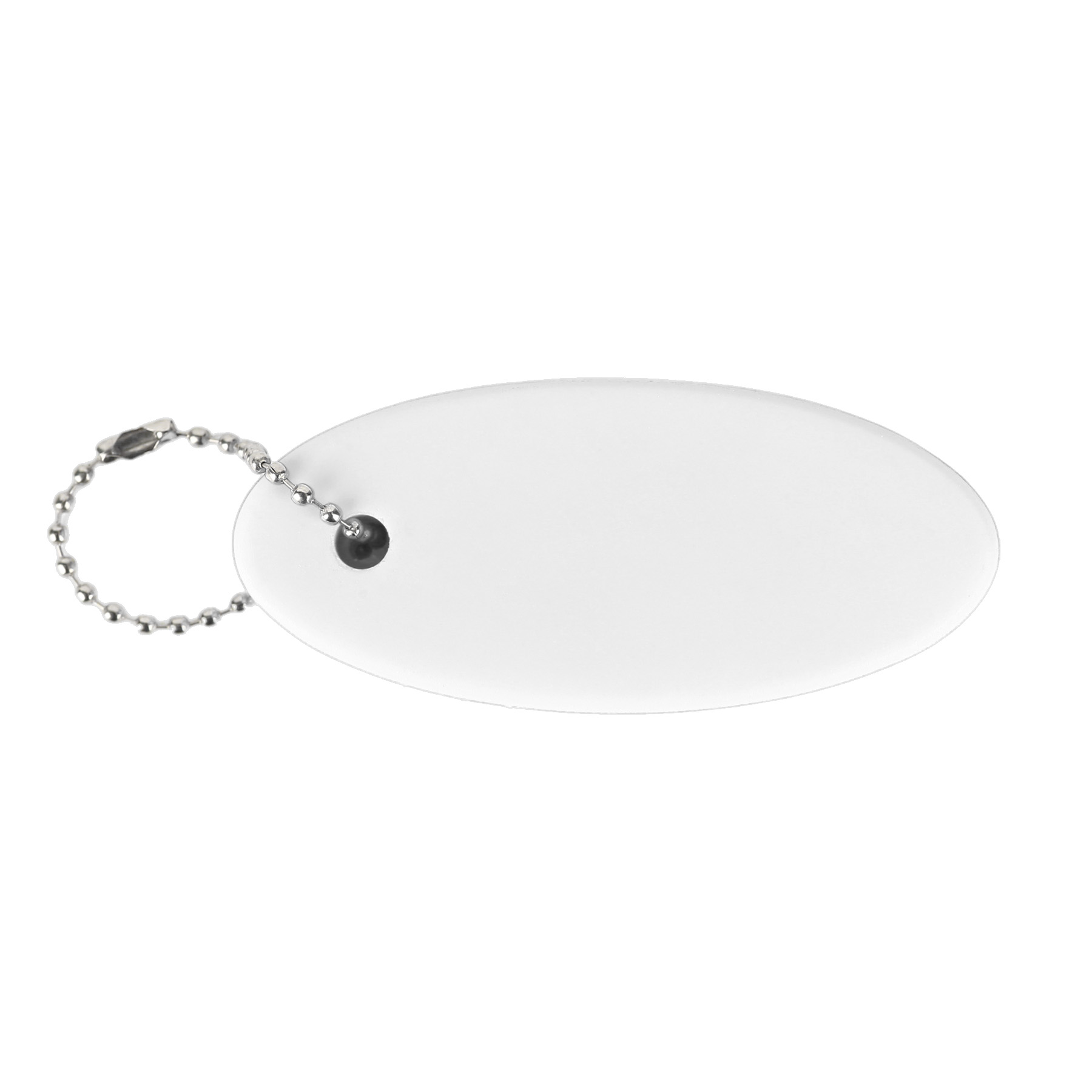 Oval PU Floater Key Tag 10