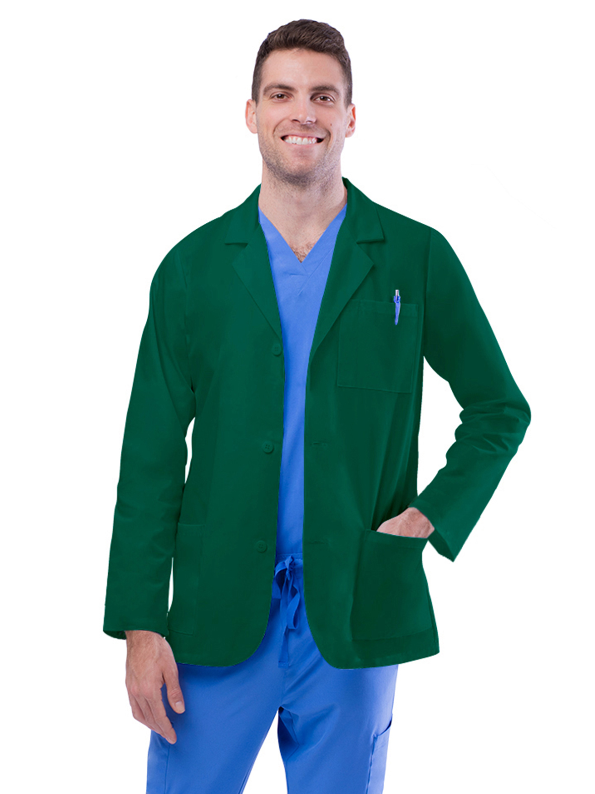 Adar - Universal - Unisex Three-Pocket 31" Consultation Lab Coat 10