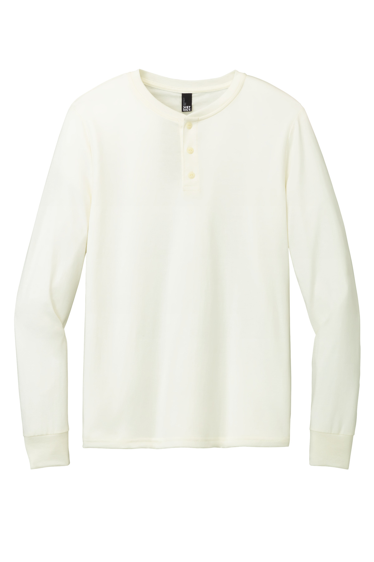 District Perfect Tri Long Sleeve Henley DT145 23