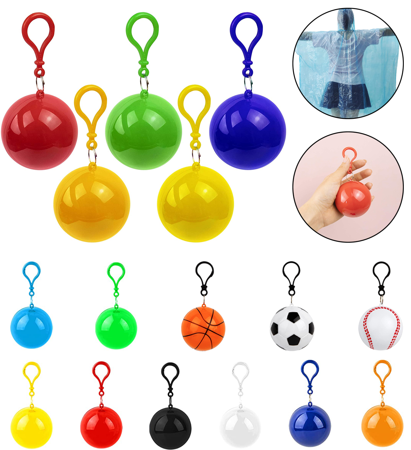 Portable Raincoats Ball 1