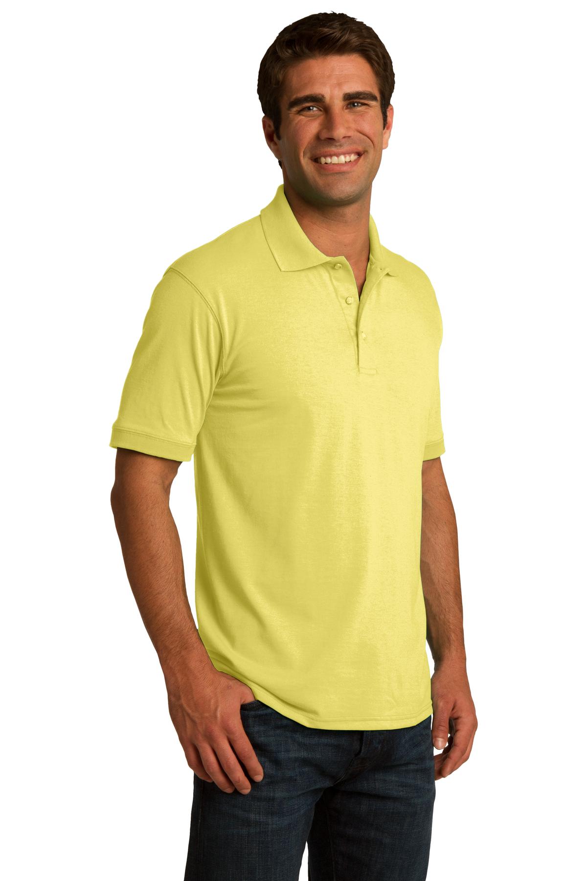 Port & Co Core Blend Jersey Knit Polo. KP55 194
