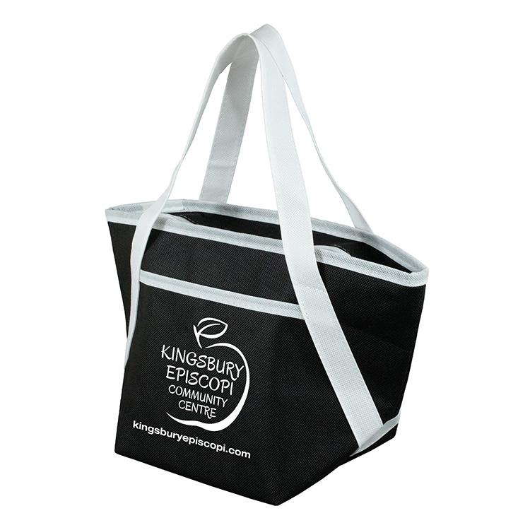 "THE HORIZON" Zipper Cooler Tote 6-Pack Size 21