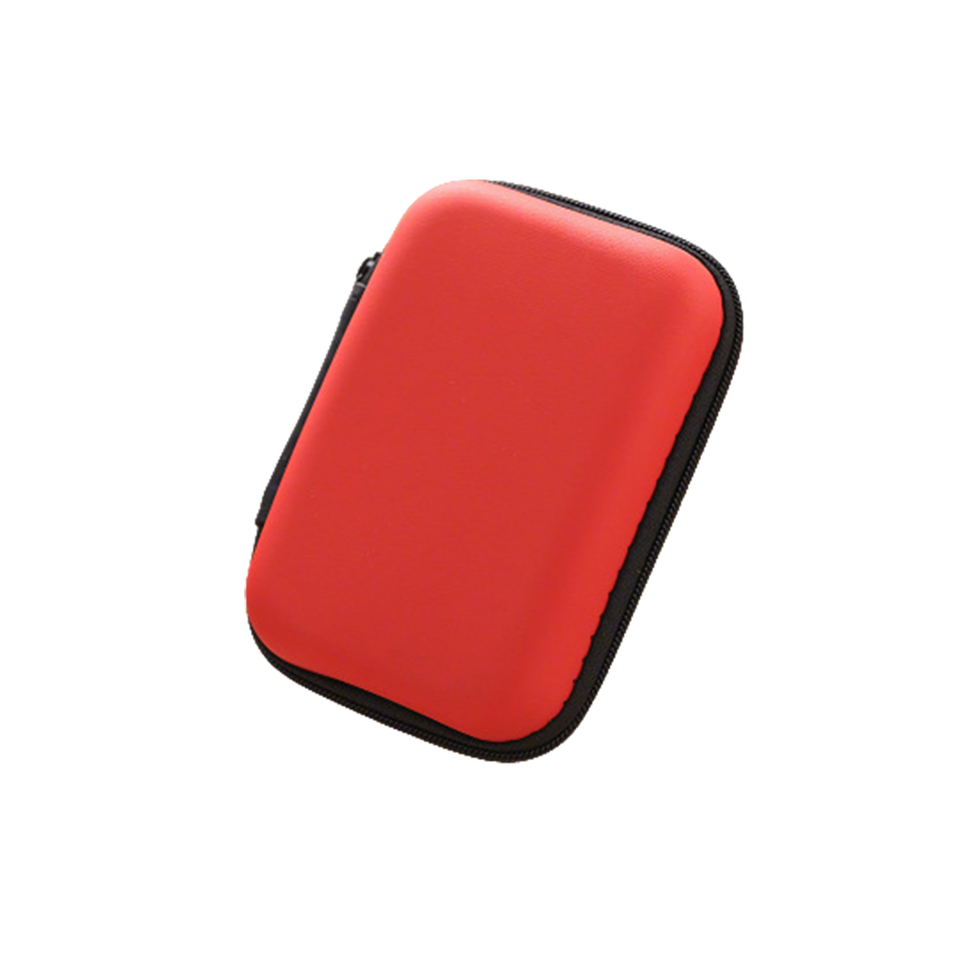 Polyurethane Ethylene Vinyl Acetate Earphone Cable Storage Case 4.33 x 3.15 x 1.57" 7