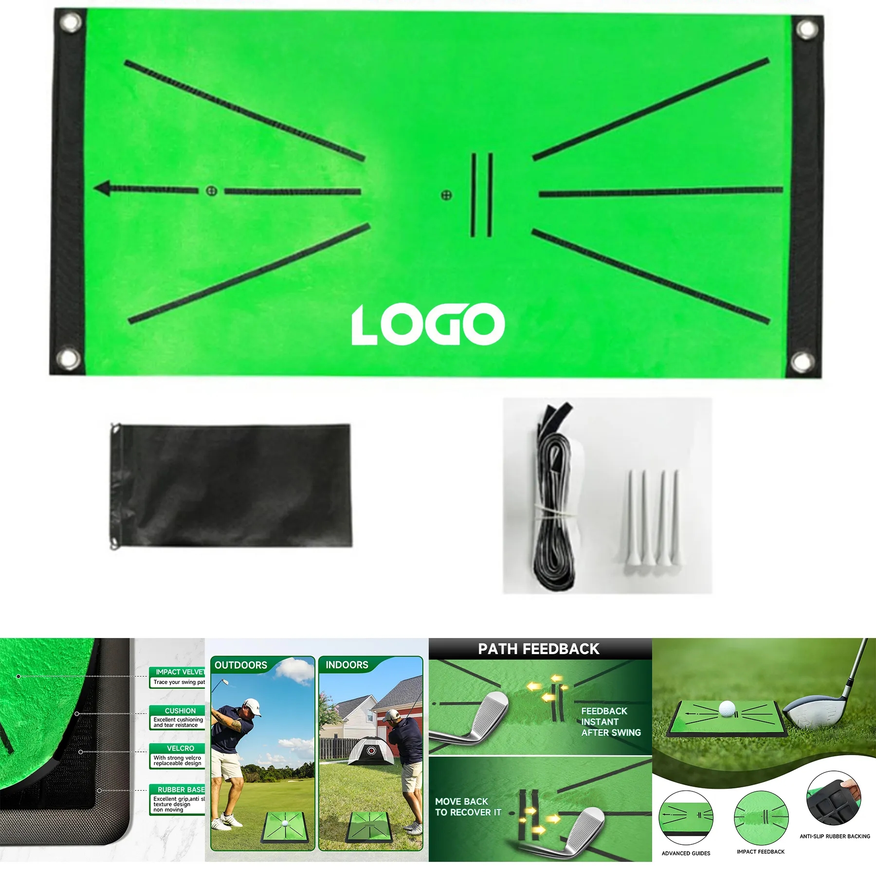 Golf Training Mat 2