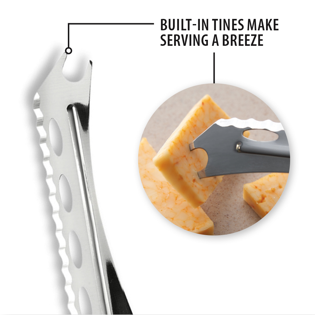 Cheese Knife w/Silver Handle 4