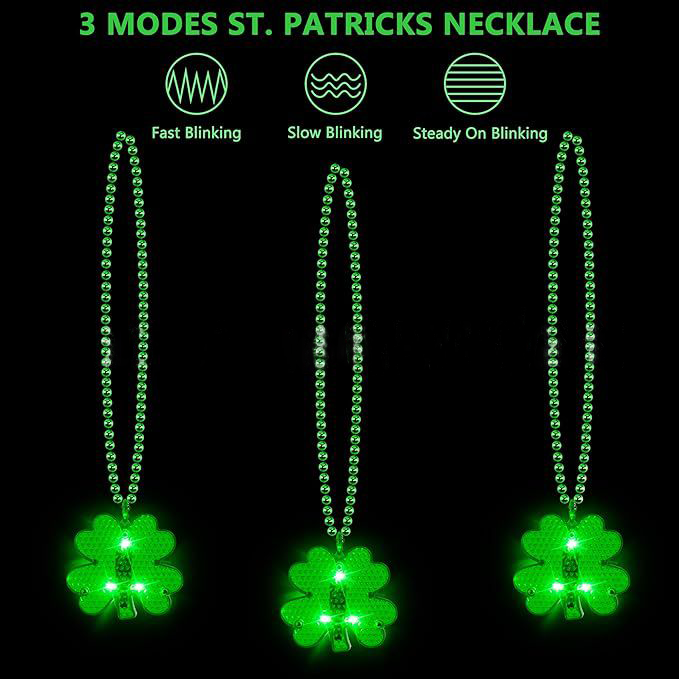 Lucky Four-Leaf Clover Pendant Necklace Light 5
